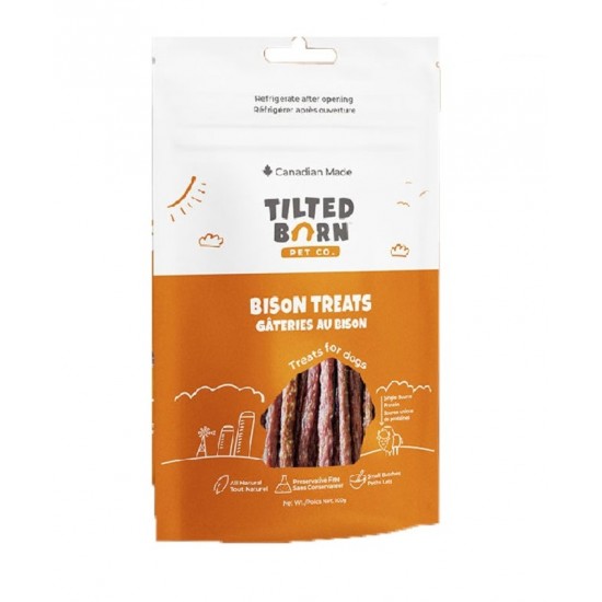 Tilted Barn Gâteries Bâtonnets au Bison 100g  