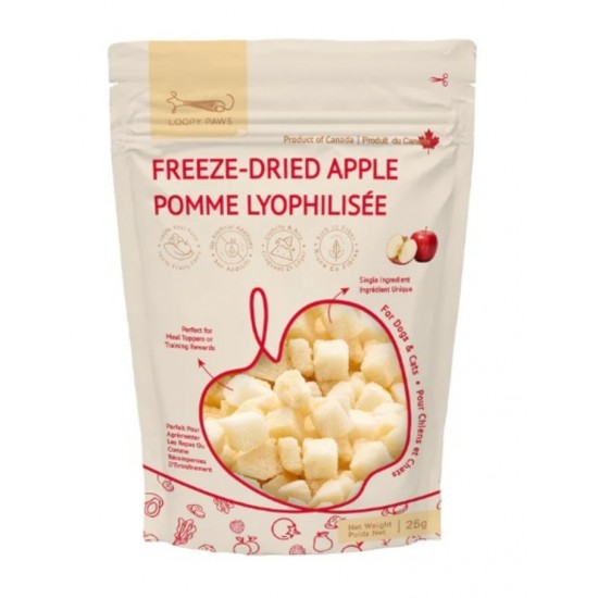 Loopy Paws Pomme Lyophilisée 25g
