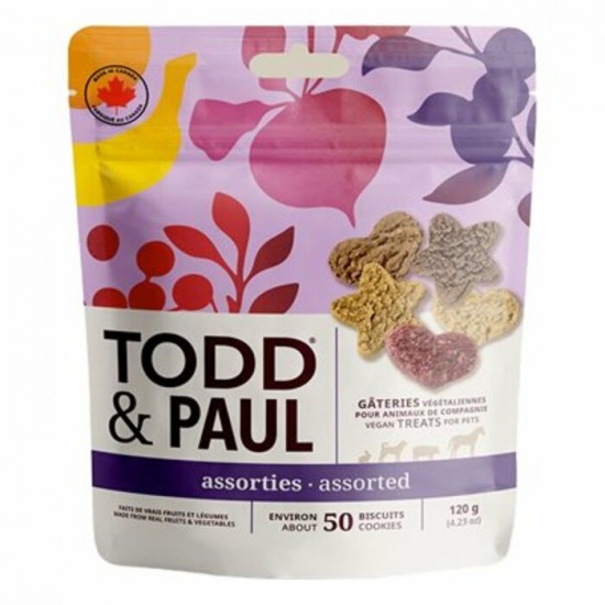 TODD & PAUL Biscuits Assortis 120g