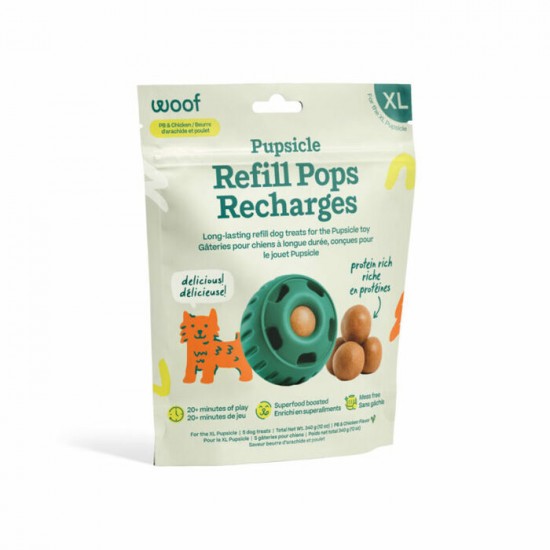 Recharge WOOF Pupsicle Poulet & Arachide XL