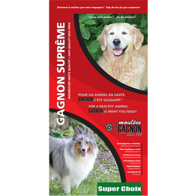 Gagnon Suprême Chien Super Choix 6 kg / 13.2 lbs