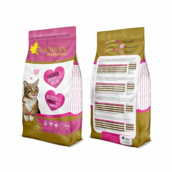 Canadian Naturals Chat Poulet & Riz 2.9 kg / 6.5...