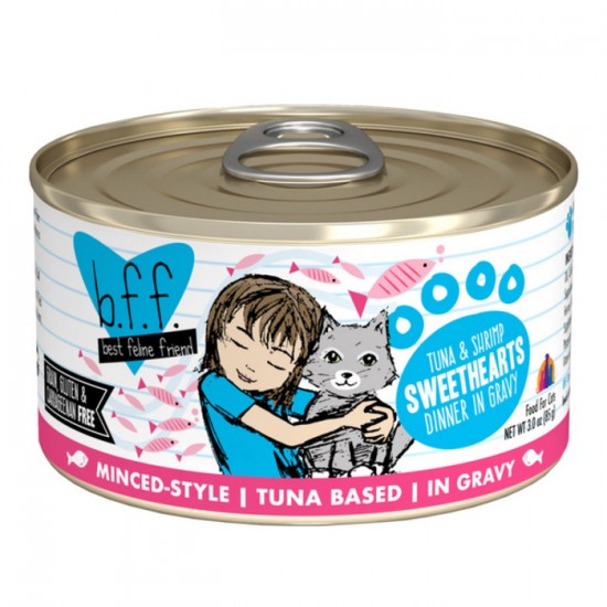 Conserve Chat BFF thon et crevettes 85g