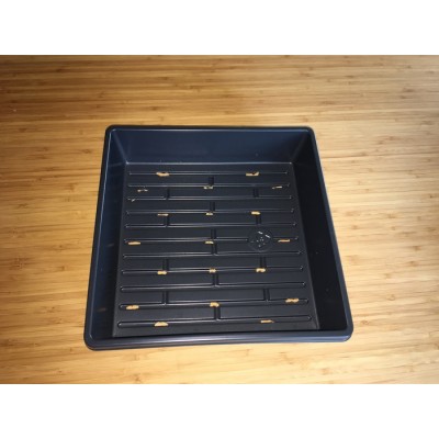 Plateau demi réutilisable avec trous 10'' x 10''...