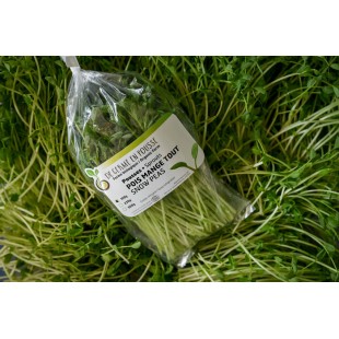 Pois mange-tout /salade/jus 250g