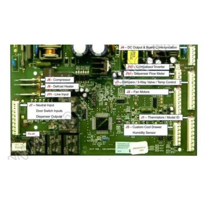 Carte contrôleur pour réfrigérateur GE...