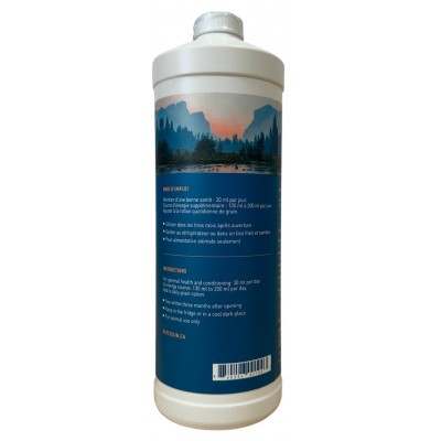 Huile de lin pour chevaux - 1 litre