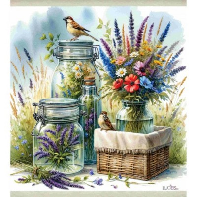 Bouquet floral Lavette suédoise Paquet de 3