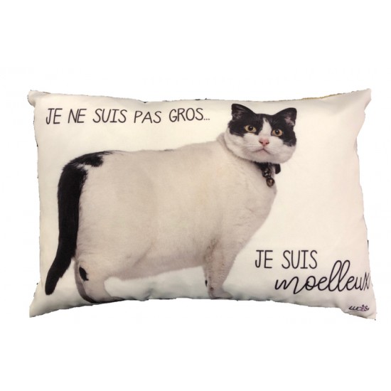  Coussin  Je Ne Suis Pas Gros, Je Suis Moelleux