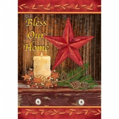 Barn star candle