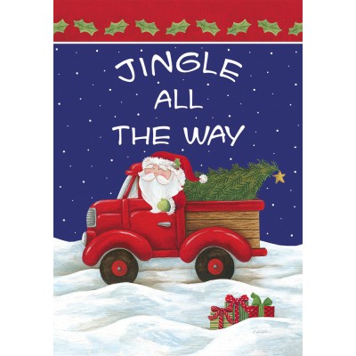 Santa's Truck Mini 12' x 18'