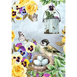 Oiseau dans les branches