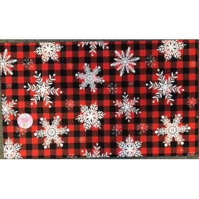 Tapis intérieur extérieur/ Flocons de neige  30