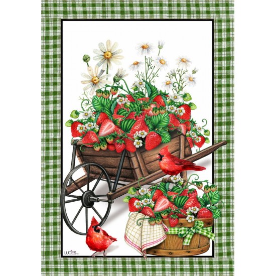 La brouette à fraises 
