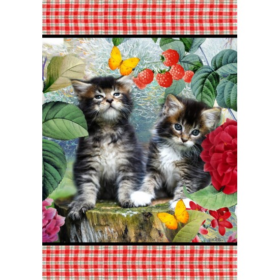 Les Chats dans le jardin