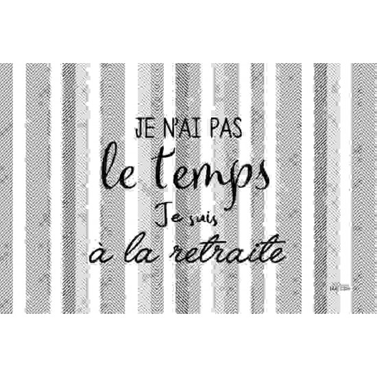 Coussin Je n'ai pas le temps