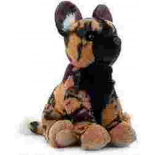Peluche chien sauvage d'Afrique