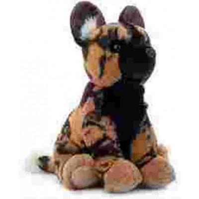 Peluche chien sauvage d'Afrique