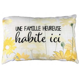  Coussin Une famille heureuse