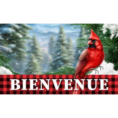 Bienvenue Cardinal rouge