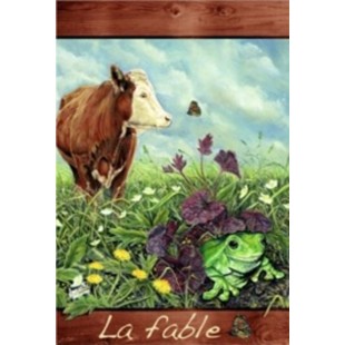 Drapeaux décoratifs 28 x 40 pouces, La fable