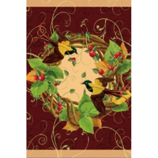 Drapeaux décoratifs 28 x 40 pouces, Couronne...
