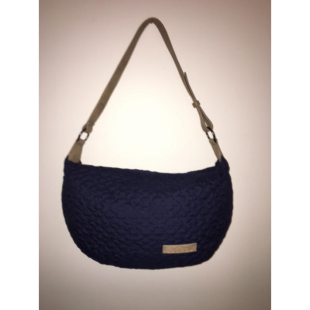 Sac Matelassé Agathe Marine & Beige /Sac à main...