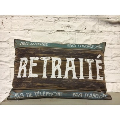 Coussin Retraité