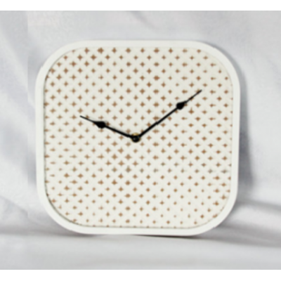 Horloge de Bois Carré  de Style Scandinave...