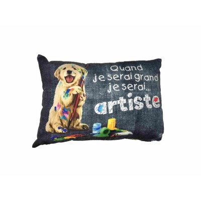 Coussin  Quand je serai grand. ...