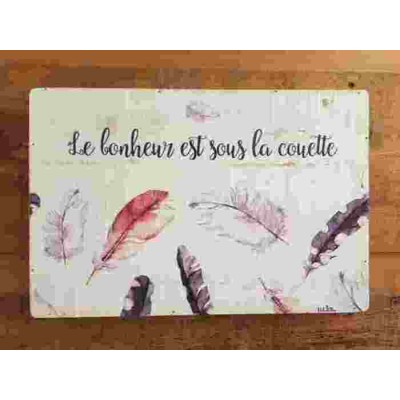Art mural/ Plaque de Bois/ Le bonheur est sous la... Art mural/ Plaque de Bois/ Le bonheur est sous la...