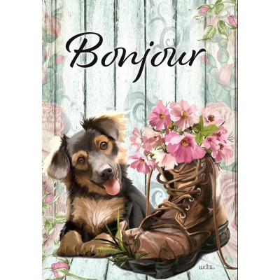 Bonjour mon chien 