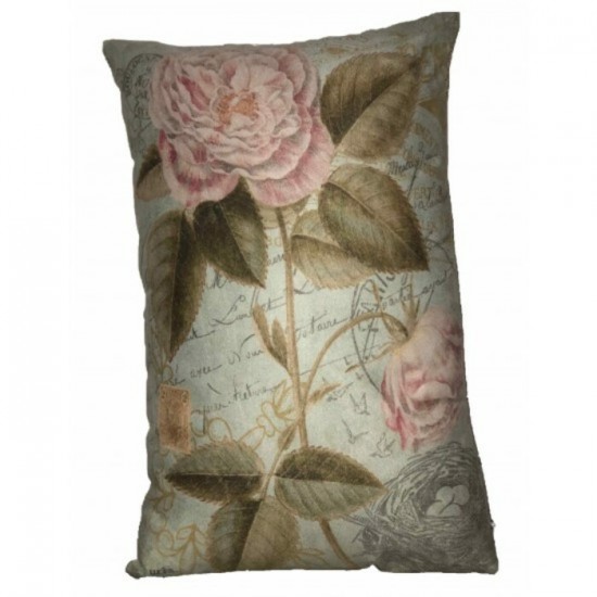 Coussin Rose Vintage