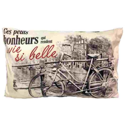 Coussin La vie si belle 