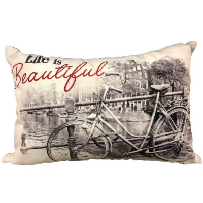 Coussin Life is beautiful
