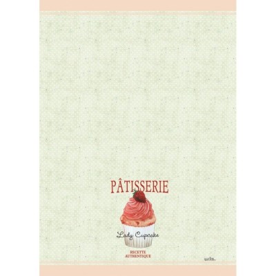Linge à Vaisselle  100 % Cotton  Cupcake