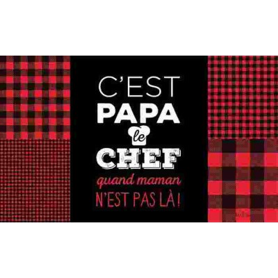 Tablier  C'est papa le chef