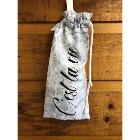 Sac à pain  réutilisable C'est la vie 19
