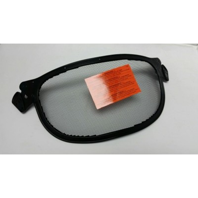 Visière en grillage de métal pour casque stihl