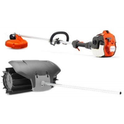 Balai de caoutchouc + moteur Husqvarna Pro 525LK +...