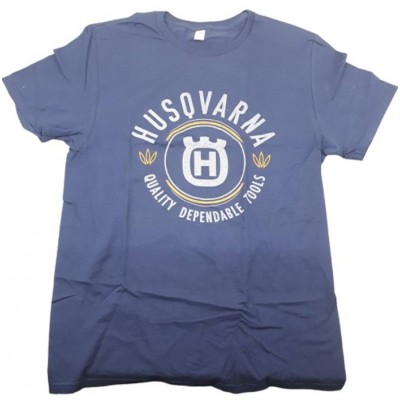 Gilet à manches courtes marine Husqvarna T-shirt Gilet à manches courtes marine Husqvarna T-shirt