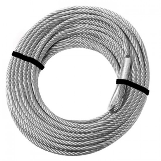 Câble pour treuil en acier 3/8x165  10mmx50m