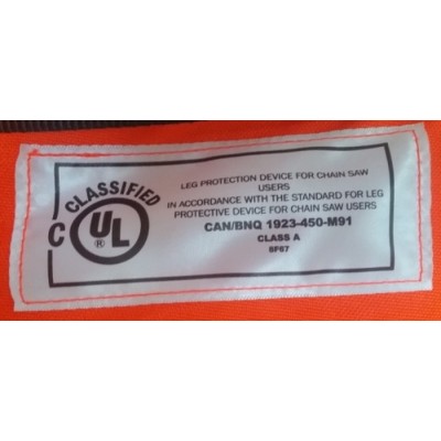 Jambières de protection