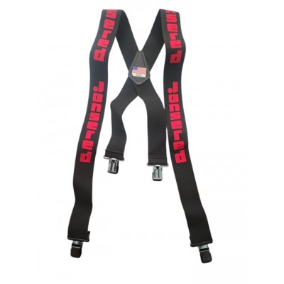Bretelles à clips Jonsered noir et rouge