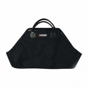 Sac de transport de bûches Écho noir 2 poignées
