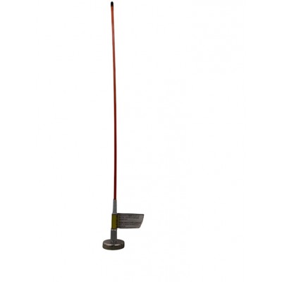 MESURE À BOIS PLASTIQUE ORANGE MAGNÉTIQUE