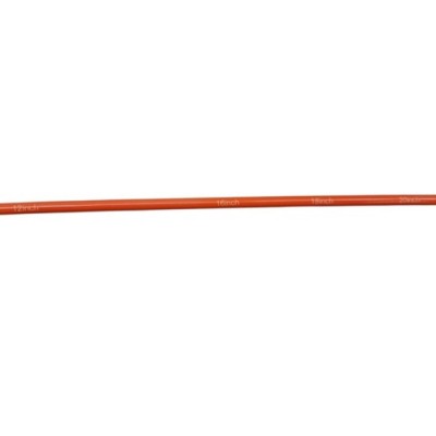 MESURE À BOIS PLASTIQUE ORANGE MAGNÉTIQUE