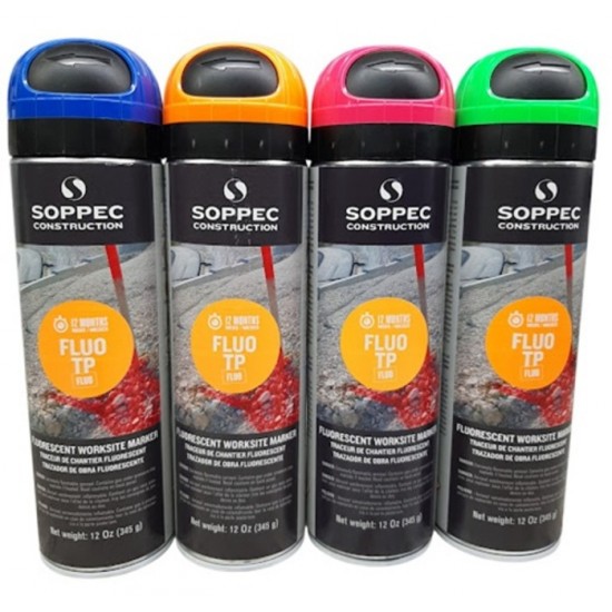 Peinture,traceur fluo TP, Soppec