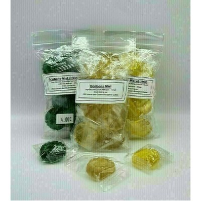 Bonbons au miel et citron 24 unités