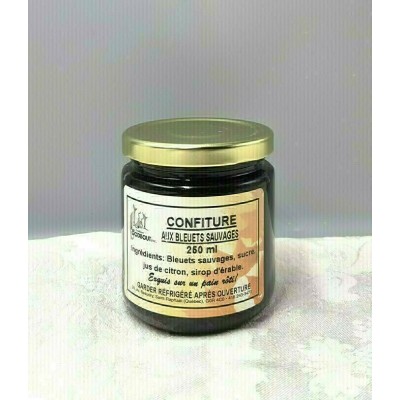 Confiture aux bleuets sauvages